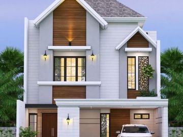 On Progress New Minimalis Home 2 Lantai Surabaya Timur