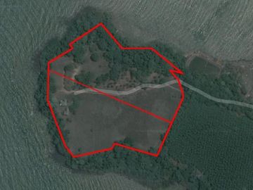 Seafront Land Plot in Trat, Thailand for sale 37 RAIS (59,200 sqm.)