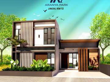 Rumah tipe 100 luas tanah 200m, 5 Kamar Tidur 800 jutaan, Jakal