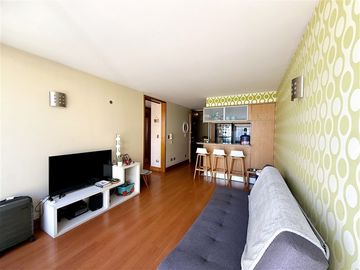 Departamento en venta, de 1d y 1b, en Viña del Mar