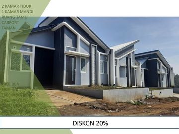 Strategis Rumah Dijual di Malang Bisa KPR 2KT Tipe 25/72