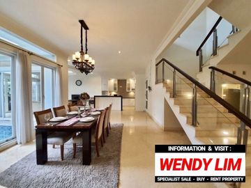 DIJUAL TOWNHOUSE / RUMAH dgn ONE GATED SYSTEM di KEMANG TIMUR, JAKSEL