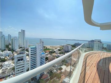 APARTAMENTO EN VENTA PARA ESTRENAR AMPLIO DE 140 METROS EN BOCAGRANDE
