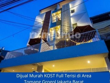 Dijual Murah KOST Full Terisi di Area Tomang Grogol Jakarta Barat