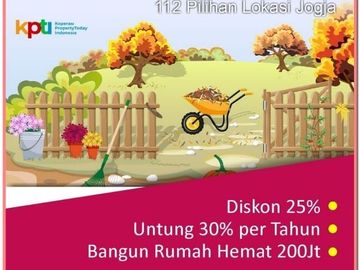 Harga Promo: Tanah Area Sleman, Dekat Sekolah Budi Mulia⁣