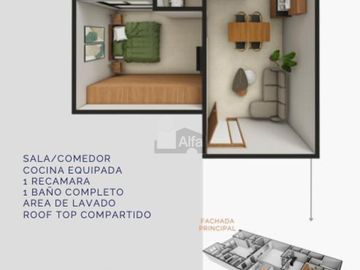 Departamentos en venta frente a asta Bandera zona, universitaria en San Luis Potosí.