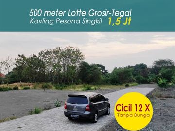 Barat Lotte Grosir Tegal: Tanah Layak Investasi