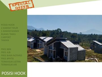 Posisi Hook Rumah Free Semua Biaya 2KT Tipe 25/107