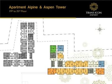 Apartemen Trans Icon 2BR-D CITY AND POOL VIEW LANTAI 06-11