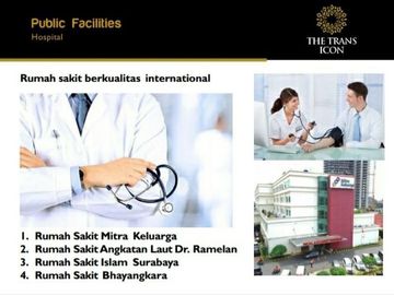 Apartemen Trans Icon 2BR-D CITY AND POOL VIEW LANTAI 06-11