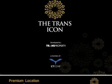 Apartemen Trans Icon 2BR-D CITY AND POOL VIEW LANTAI 06-11