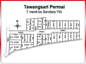 ASET PREMIUM TANAH COCOK HUNIAN DEKAT BANDARA YIA KULONPROGO