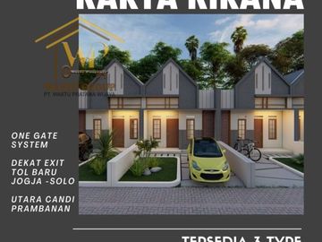 PERUMAHAN DI PRAMBANAN 250 JUTAAN DEKAT EXIT TOL KLATEN BISA KPR