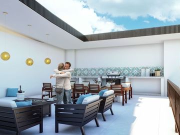Casa de 3 recamaras en residencial con casa club, alberca, gimnasio, terraza