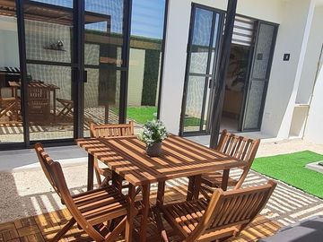 Casa de 3 recamaras en residencial con casa club, alberca, gimnasio, terraza