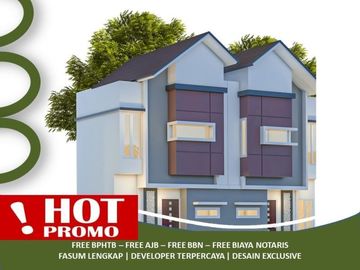 Strategis Tipe 31/63 2 Lantai Rumah Bisa KPR 2KT