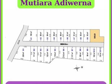 Kapling Perumahan Adiwerna: 60 Jt-an, SHM Pecah Unit
