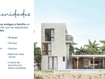 En Venta, Villa en la playa de Chicxulub puerto