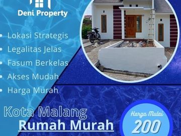Rumah Baru Dan Murah Di Kota Malang