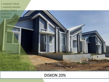 Rumah Dijual di Malang Free Semua Biaya Bisa KPR 2KT Tipe 25/72