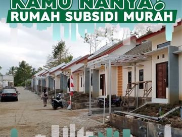 rumah murah subsidi dekat jalan raya besar di kedungrejo