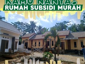 rumah murah subsidi dekat jalan raya besar di kedungrejo