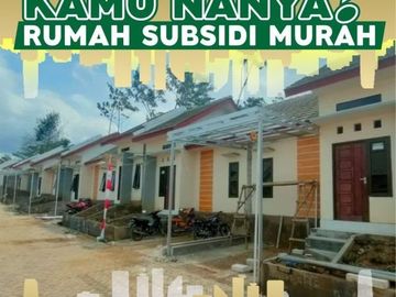 rumah murah subsidi dekat jalan raya besar di kedungrejo