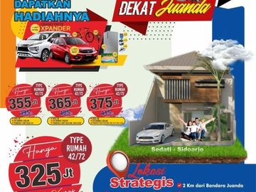 Perumahan Murah 325 Juta Siap Huni Tersisa 1 Unit