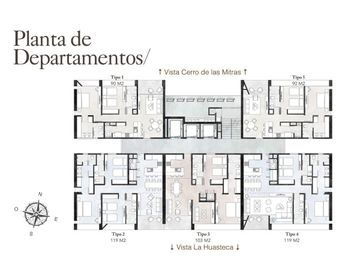 Departamentos en PREVENTA en zona Valle Poniente