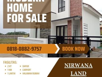 DIJUAL RUMAH FREE DESAIN TYPE 30/121 m2 SHM SIAP CICIL TANPA BUNGA 12 BULAN.