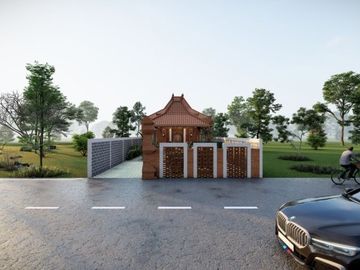 Rumah di kawasan yang sangat berkembang Prambanan