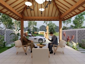 Rumah di kawasan yang sangat berkembang Prambanan