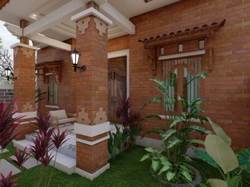 Rumah di kawasan yang sangat berkembang Prambanan