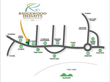 3 Adjacent Lots (240sqm each) in Ridgewood Heights Tagaytay