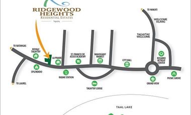3 Adjacent Lots (240sqm each) in Ridgewood Heights Tagaytay