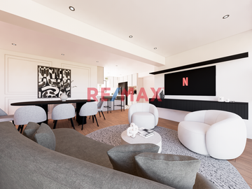 Departamento En Venta En Surco – Flat 4 Dormitorios Con Balcón Y Domótica Integrada