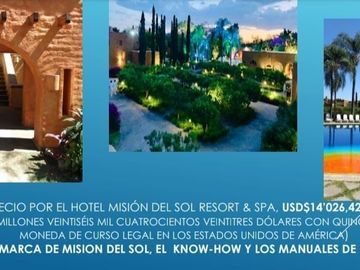 HOTEL EN VENTA MISIÓN DEL SOL JIUTEPEC MORELOS