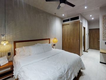Estudio Penthouse, paseo de arte, area comercial, estilo Boho, amenidades y serv