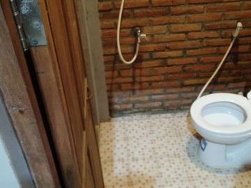 Rumah joglo asri siap huni dengan tanah luas di area Jogja utara