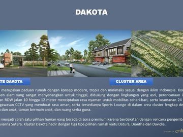 Dakota, Rumah Murah Akses Mudah di Suvarna Sutera