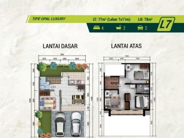 Rumah Modern di Golden Stone