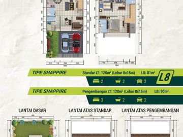 Rumah Modern di Golden Stone