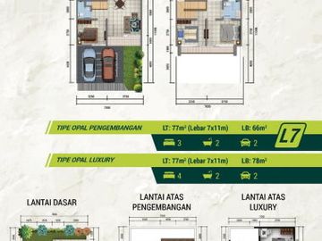 Rumah Modern di Golden Stone