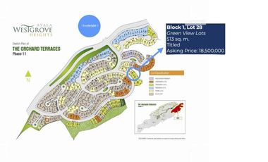 **buyer only** Ayala Westgrove Heights lot for sale 34.1k/sqm