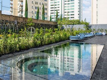 Departamento con terraza privada, pet friendly, alberca, spa, en venta CDMX