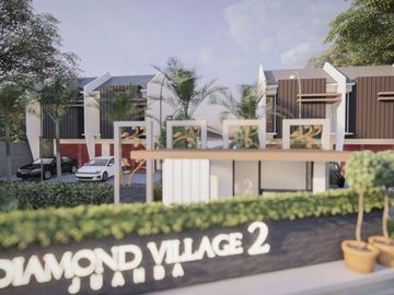 Terbaik, Hub 0813-2308----- Rumah Minimalis Sederhana 1 Lantai Di Sidoarjo 345 Juta Diamond Village Juanda 2