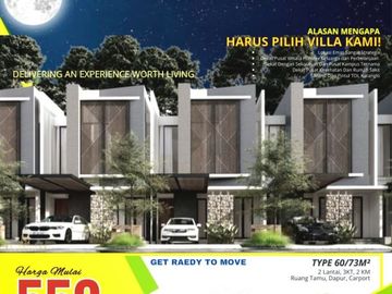 Rumah Villa Strategis dekat Wisata Batu