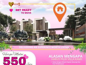 Rumah Villa Strategis dekat Wisata Batu