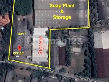 Gudang Ijin Industri di Moh Thamrin Cikokol Tangerang