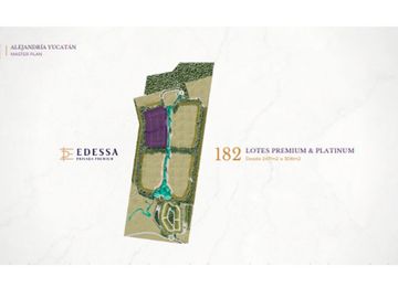 Terrenos Premium en venta en Privada Edessa a 10 minutos de playa Progreso